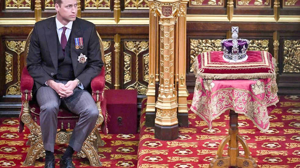 Prinz William hat schon konkrete Ideen für die Zukunft des britischen Königshauses. Foto: AFP/BEN STANSALL