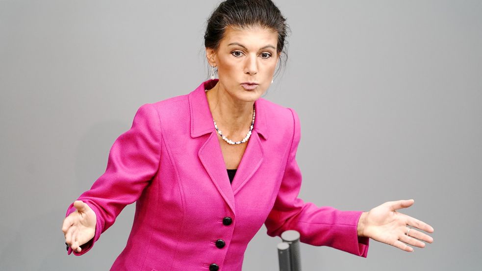 Fordert einen „Neuanfang“ auf dem Parteitag in Erfurt: Sahra Wagenknecht Foto: dpa