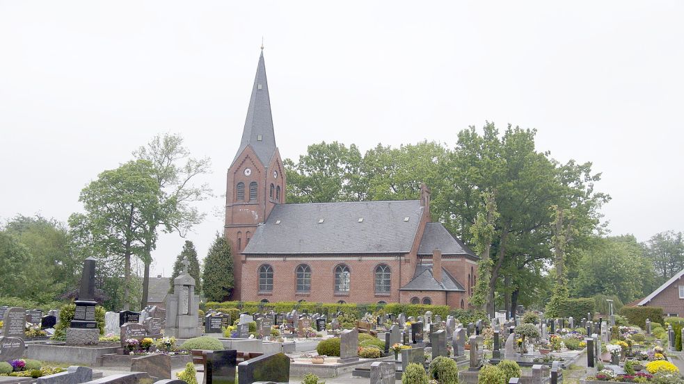 Die Martin-Luther-Kirche in Moordorf. Foto: Holger Janssen