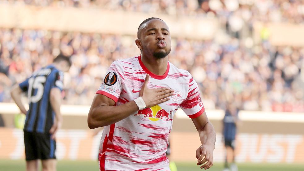 Offensivspieler Christopher Nkunku läuft seit 2019 für den Fußballl-Bundesligisten RB Leipzig auf. Foto: Jan Woitas/dpa