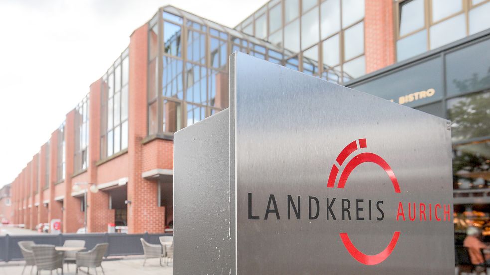Die Auricher Kreisverwaltung und das Jobcenter haben ihren Sitz im Carolinenhof. Foto: Romuald Banik