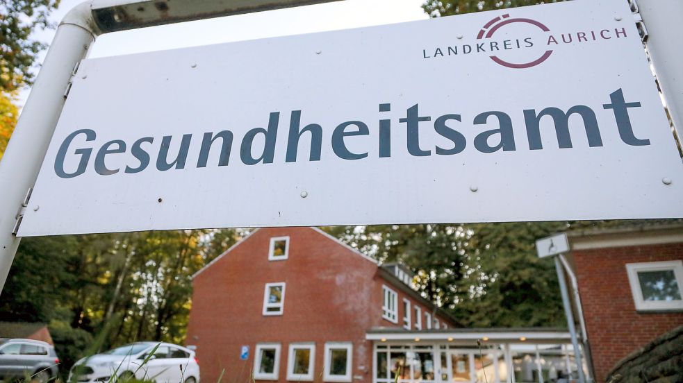 Das Gesundheitsamt des Landkreises Aurich am Extumer Weg. Foto: Romuald Banik