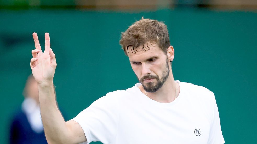 Für Tennisprofi Oscar Otte läuft es bisher auch ohne Glücksstein ganz gut. Foto: Frank Molter/dpa