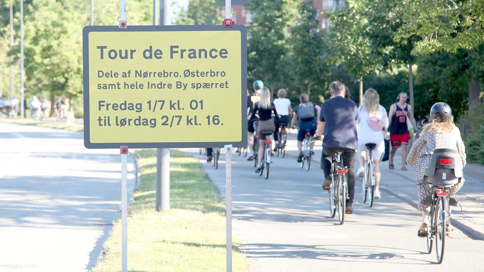 In der dänischen Hauptstadt beginnt am 1. Juli die 109. Tour mit einem Einzelzeitfahren. Foto: Steffen Trumpf/dpa
