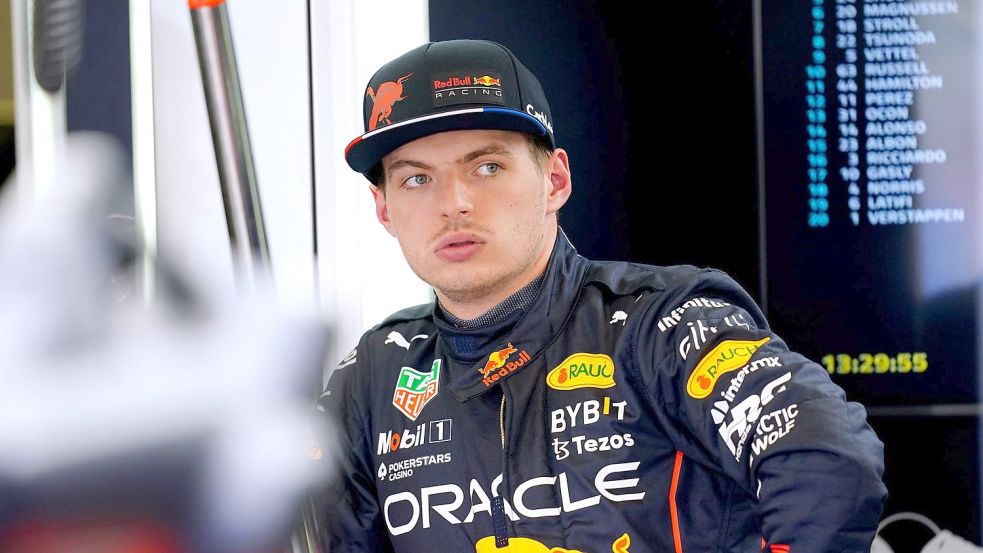 Klagte über seltsame Geräusche in seinem Red Bull: Max Verstappen. Foto: David Davies/PA Wire/dpa
