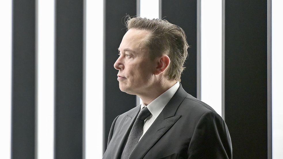 Elon Musk nannte die Fabrik in Grünheide kürzlich einen „gigantischen Geldverbrennungsofen“. Foto: dpa