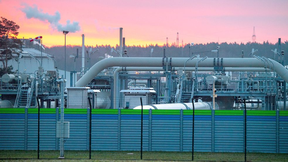 Nord Stream 1 soll gewartet werden. Foto: dpa/Stefan Sauer