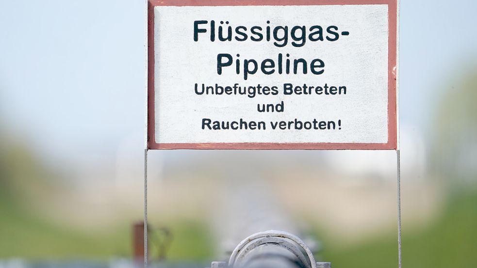 Zu wenig Gas erreicht derzeit Deutschland für die hiesigen Speicherziele. Foto: dpa/Marcus Brandt (Symbolbild)
