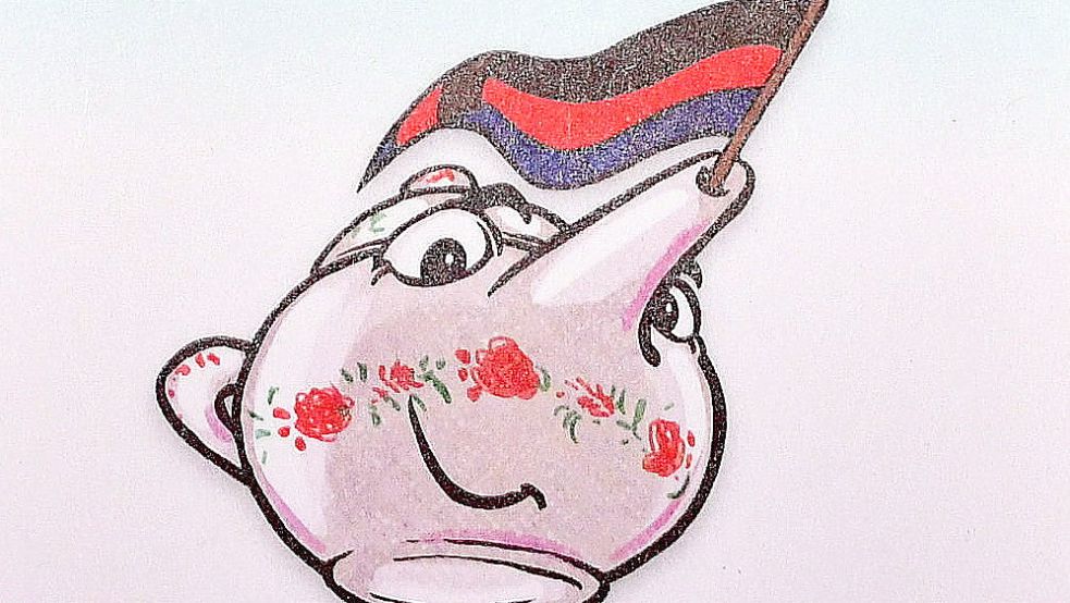 Das Werbeplakat „PlattinO“.