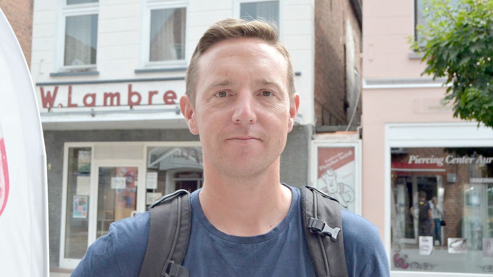 Björn Schumacher (38 Jahre alt) aus Borkum. Foto: Neelke Harms