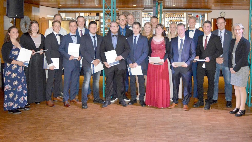Die Absolventen der Einjährigen Fachschule Agrarwirtschaft. Foto: privat