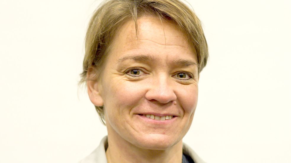Polizistin Saskia Buschmann geht für die CDU ins Rennen im Wahlkreis Aurich. Foto: Stephan Friedrichs