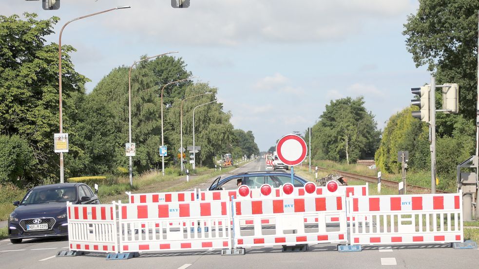 Die Sperrung der B 72 wird um eine Woche verlängert. Foto: Romuald Banik