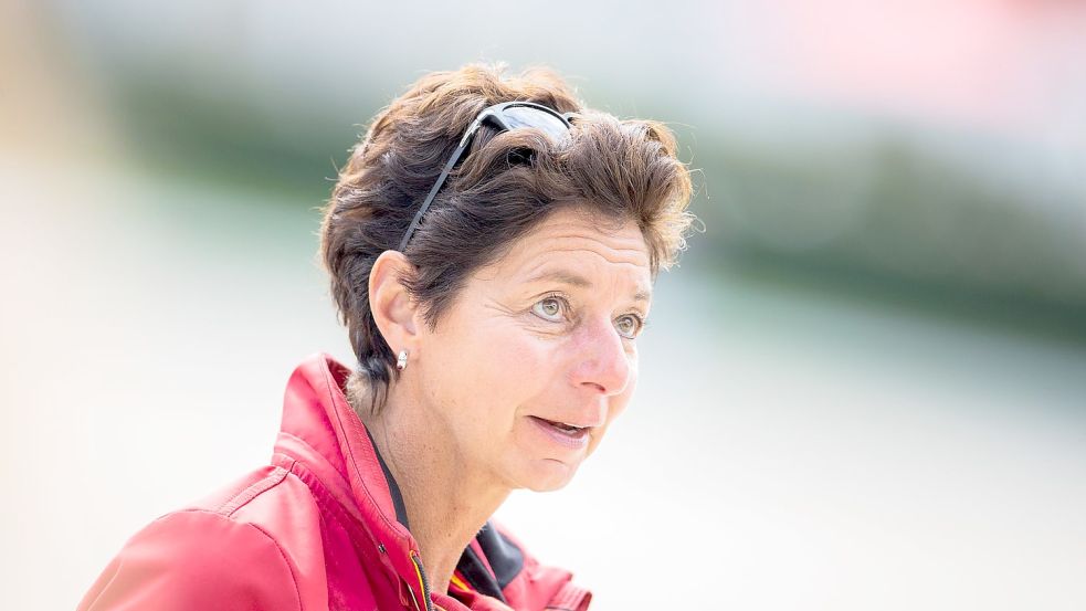 Ist seit 2012 als Bundestrainerin der deutschen Dressurreiter tätig: Monica Theodorescu. Foto: Rolf Vennenbernd/dpa