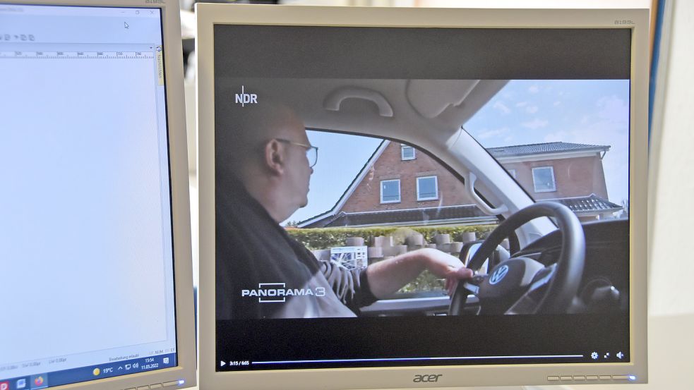 Umstritten: In dem Beitrag für „Panorama 3“ zeigte der NDR Aufnahmen des Sitzes der Firmengruppe Saathoff in Leezdorf und nannte deren Namen. Foto: Thomas Dirks