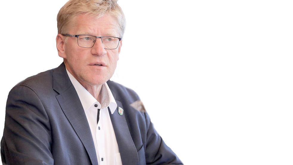 Aurichs Bürgermeister Horst Feddermann