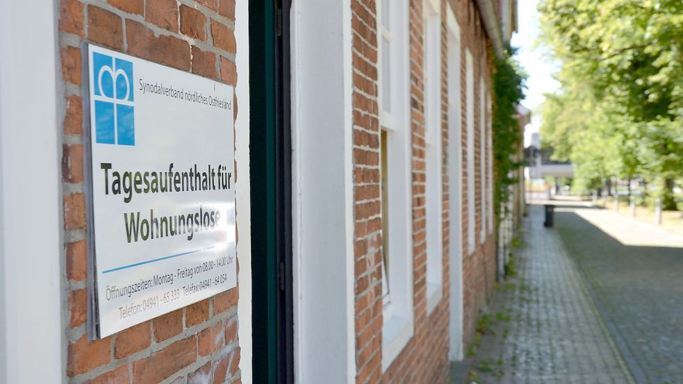 Der Tagesaufenthalt für Wohnungslose befindet sich am Georgswall in Aurich. Foto: Franziska Otto