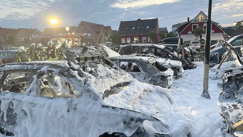 Der Sachschaden ist groß. Foto: Feuerwehr