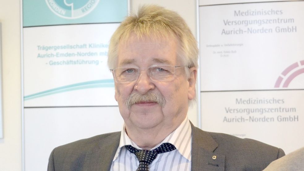 Ärztlicher Direktor Dr. Christoph Schöttes im Januar 2020. Archivfoto: Aiko Recke