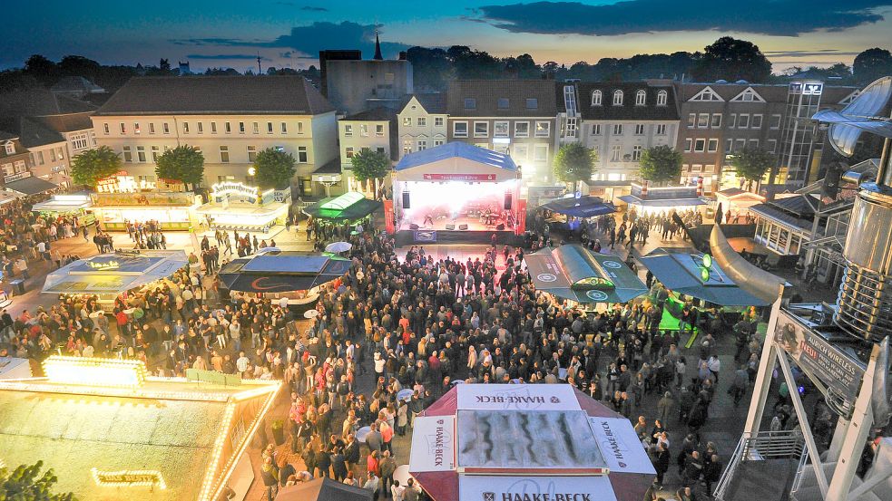 Das Auricher Stadtfest findet an diesem Wochenende statt. Foto: Archiv