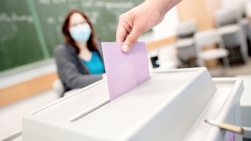 Auch zahlreiche Erstwähler dürfen am 9. Oktober bei der Landtagswahl in Niedersachsen ihre Stimme abgeben. Foto: DPA