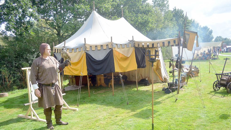 Zuletzt wurde das Heerlager 2019 in Ihlowerfehn aufgeschlagen. Foto: Gerd-Arnold Ubben