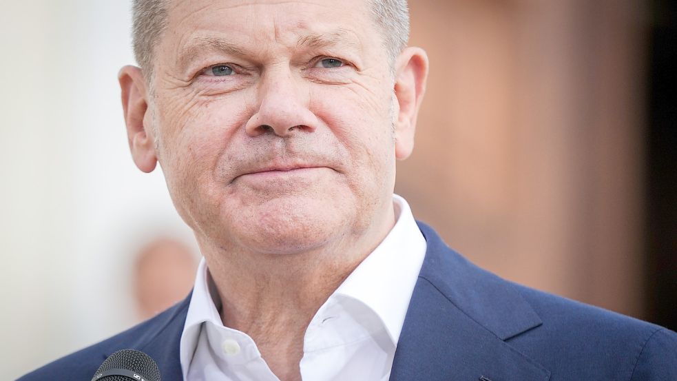 Wie beliebt ist Kanzler Olaf Scholz fern der Berliner Blase? Foto: dpa/Kay Nietfeld
