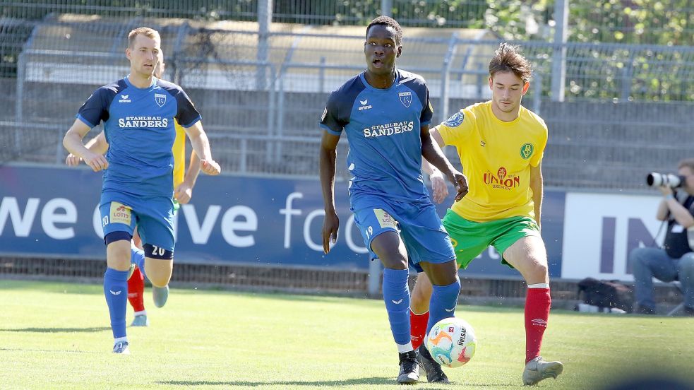 Der Mann des Tages: Andre N´Diaye.