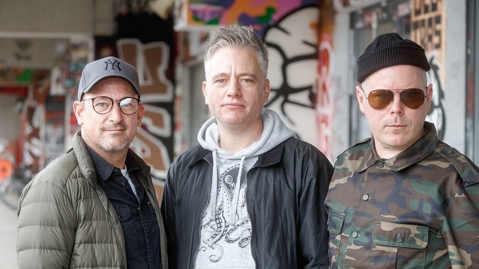 Die Hamburger Band Fettes Brot. Foto: dpa/Markus Scholz