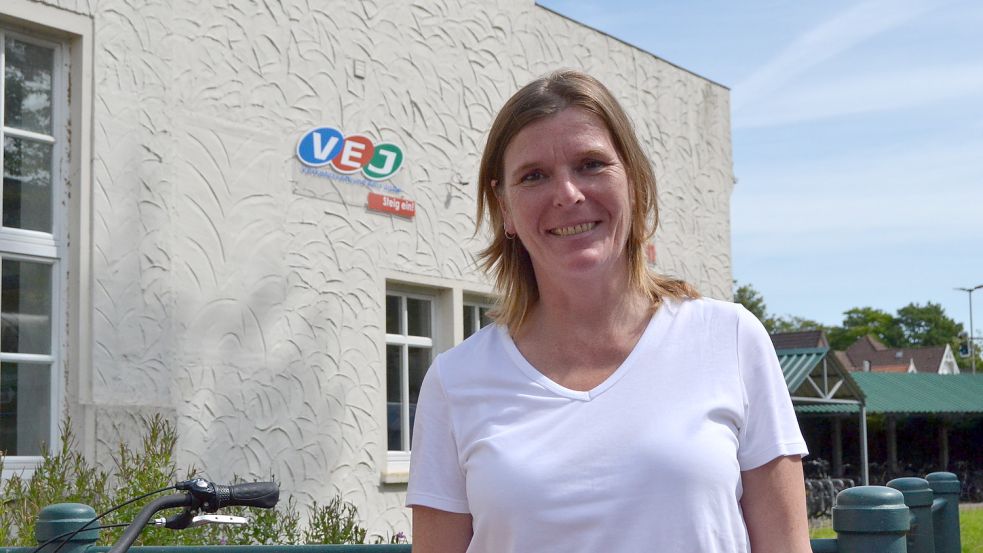 Sonja Brandt, Leiterin der Geschäftsstelle des Verkehrsverbunds Ems-Jade in Aurich. Foto: Neelke Harms