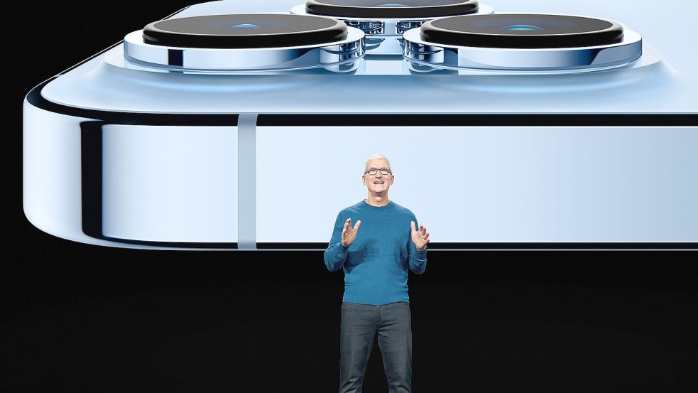 Beim Apple Event 2022 wird Chef Tim Cook unter anderem das iPhone 14 zeigen. Foto: dpa/Apple Inc.