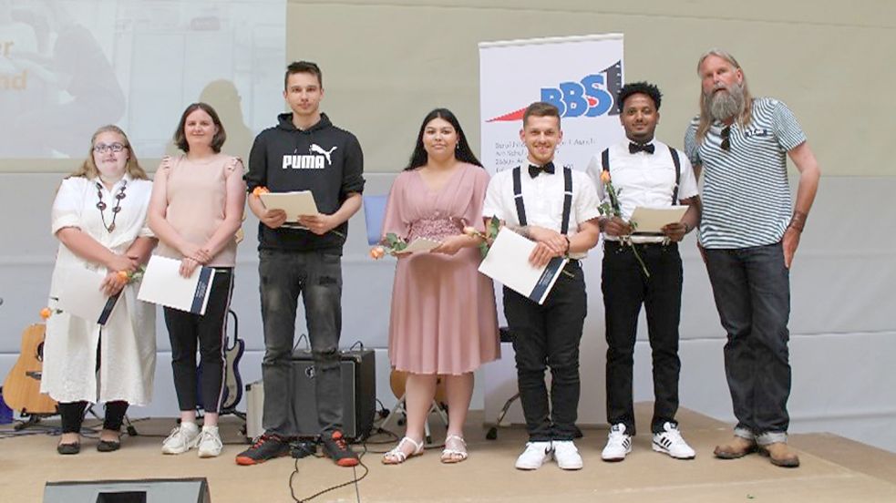Die Abschlussklasse der Berufsfachschule Pflegeassistenz.