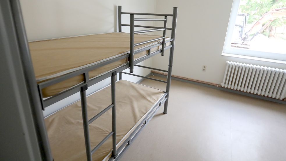 In ehemaligen Offizierswohnungen der Auricher Blücherkaserne ist bereits eine Flüchtlingsunterkunft eingerichtet. Foto: Romuald Banik