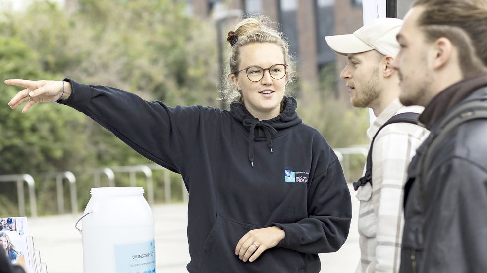 Erfahrenere Studierende zeigten den „Erstis“, wo es langgeht. Foto: privat