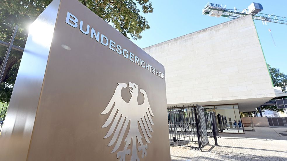 Der Bundesgerichtshof in Karlsruhe. Foto: DPA