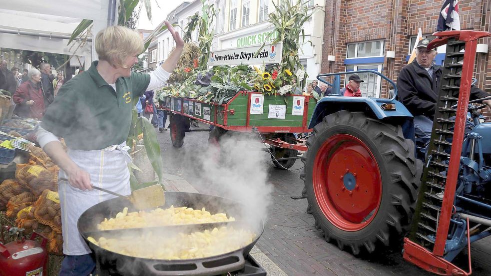 Die Landwirte wollen am 1. Oktober in Norden wieder ein Erntedankfest feiern. Foto: Bodo Kiefer