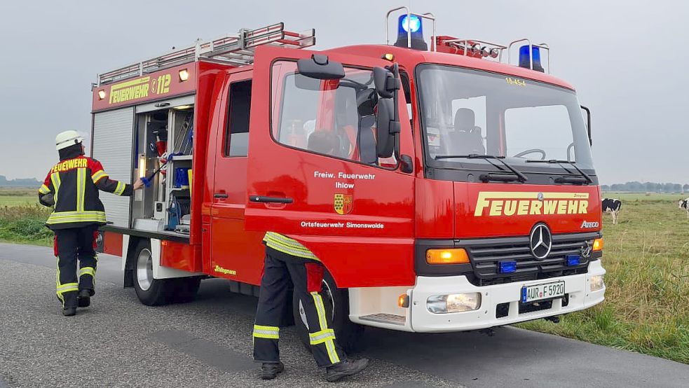 Ein Fahrzeug der Ortsfeuerwehr Ihlowerfehn. Foto: Feuerwehr