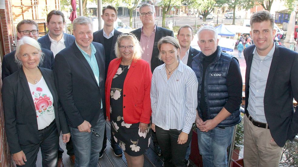 Der neu gewählte Vorstand der CDU Ostfriesland. Foto: CDU