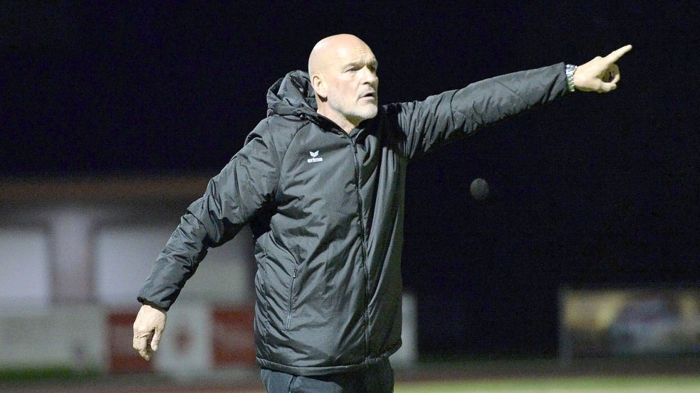 Kickers-Trainer Stefan Emmerling war enttäuscht vom Auftreten seiner Mannschaft