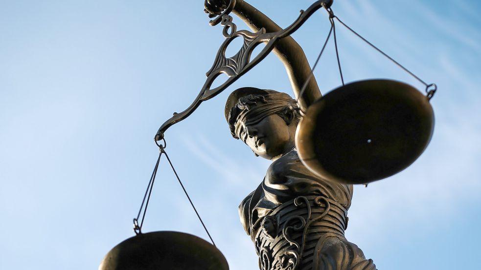 Justitia, Göttin der Gerechtigkeit. Foto: DPA