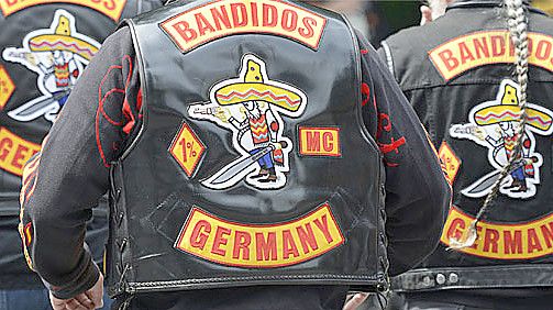 Mitglieder der Bandidos. Foto: dpa