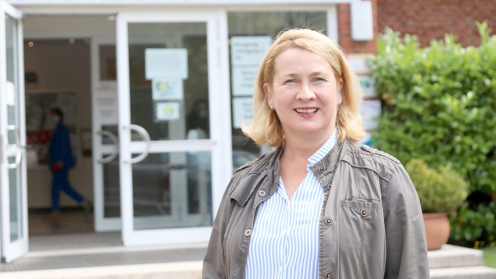 Kathrin Peters, Leiterin der Realschule Aurich, kann keine weiteren Schüler mehr aufnehmen. Foto: Romuald Banik