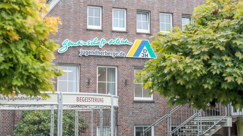 Die Sommersaison in der Auricher Jugendherberge ist vorbei. Ab November bis Ende März wird sie nun von Geflüchteten genutzt. Foto: Romuald Banik