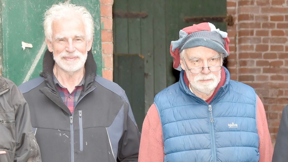 Die Eigentümer der Mühle: Gundolf (links) und Torsten Scheweling. Foto: Thomas Dirks