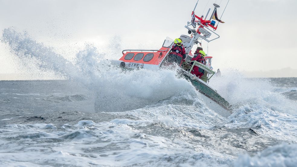 Mit dem Tochterboot „Emmi“ des Seenotrettungskreuzers „Hans Hackmack“ der DGzRS sind die Seenotretter im Einsatz gewesen. Archivfoto: Die Seenotretter – DGzRS/David Hecker