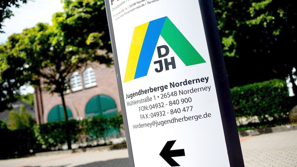 Auf Norderney gibt es zwei Jugendherbergen, diese im Ortskern und eine außerhalb in Richtung Leuchtturm. Foto: DPA