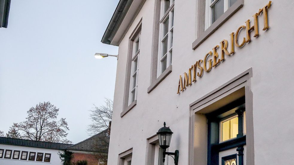 Das Amtsgericht in Aurich. Foto: Romuald Banik