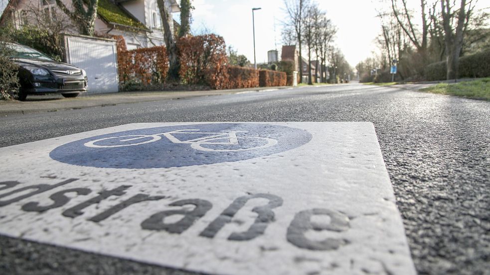 2019 wurde der Grüne Weg eine Fahrradstraße – doch die Diskussion darüber hält an. Foto: Romuald Banik