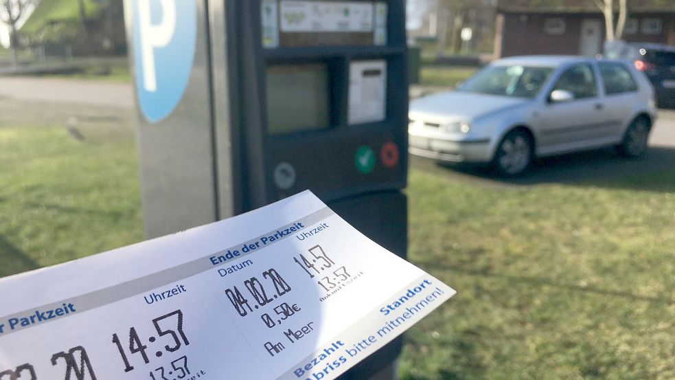 Parktickets am Großen Meer werden ab Januar teurer. Foto: Holger Janssen