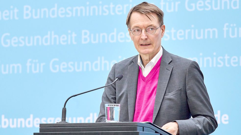 Gesundheitsminister Karl Lauterbach warnt vor gesundheitlichen Schäden infolge des Klimawandels. Foto: imago images/snapshot